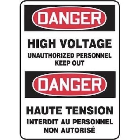 Accuform Severe Weather - Shelter Area, Accu-Shield, 10 in x 7 in, 1/4" mounting holes FRMFEX541XP